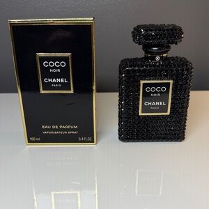 Chanel Coco Noir Eau de Parfum Rhinstone Bottle, For Display Only with Box